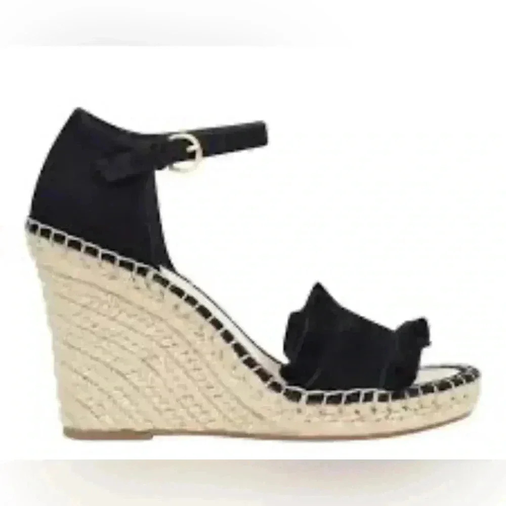 Marc Fisher Kickoff Espadrille, Black, Size 9 1/2 M
